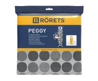 RORETS Peggy (metalizowany – dots grey) - 1403517 - zdjęcie 3